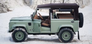 vintage land rover repair